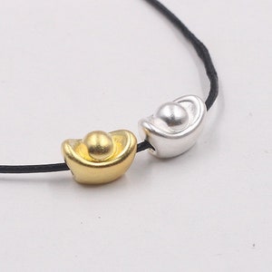 12mm Chinese Coin 3D Silver Beads -- 999 Sterling Silver Bead Bead Wholesale