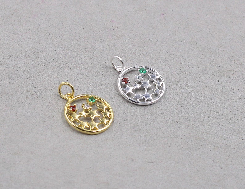 1Pcs 925 Silver Pendants Charms Wholesale For Bridesmaid Gift Party XXSP 15mm Sterling Silver Pendant