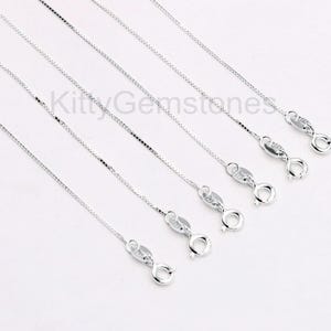 16-24" sterlingsilverhalsband med askkedja, 925 silverberlocker grossist för brudtärnepresenter