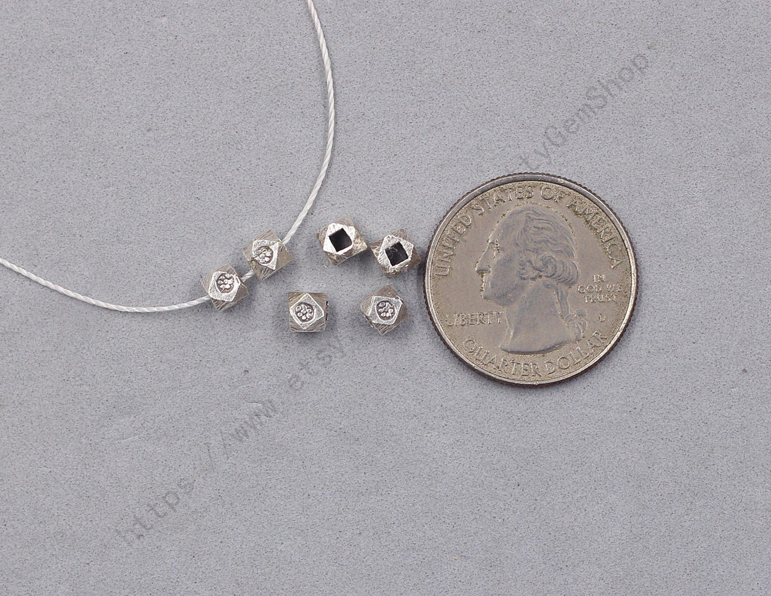 3pcs 5mm Sterling Silver Beads 925 Silver Bead Wholesale for Etsy UK