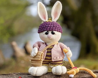 Crochet Dress Up Rabbit Pattern Bundle, PDF Download, Bunny Plus Clothes, Amigurumi Tutorial