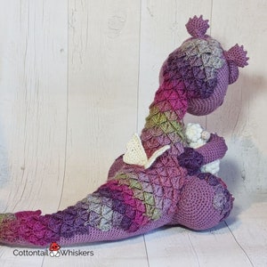 Crochet Dragon & Sheep Pattern Bundle, PDF download, Amigurumi Soft Toy, Dougal and Floof image 5