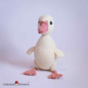 Crochet Duckling Pattern, Farm Animals, Amigurumi Duck, PDF Digital Download Tutorial image 10