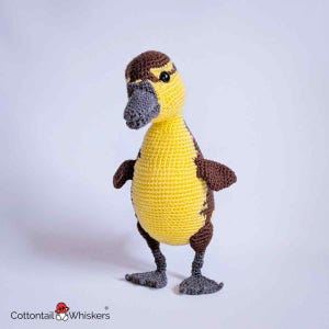 Crochet Duckling Pattern, Farm Animals, Amigurumi Duck, PDF Digital Download Tutorial image 16