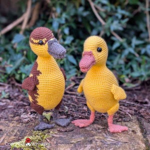 Crochet Duckling Pattern, Farm Animals, Amigurumi Duck, PDF Digital Download Tutorial image 12