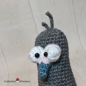 Adorable motif pigeon au crochet Tutoriel peluche amigurumi PDF UNIQUEMENT image 5