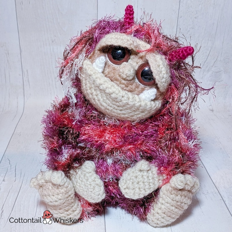 Adorable Gremlin Crochet Pattern Instant Download PDF Cute Monster Amigurumi image 7