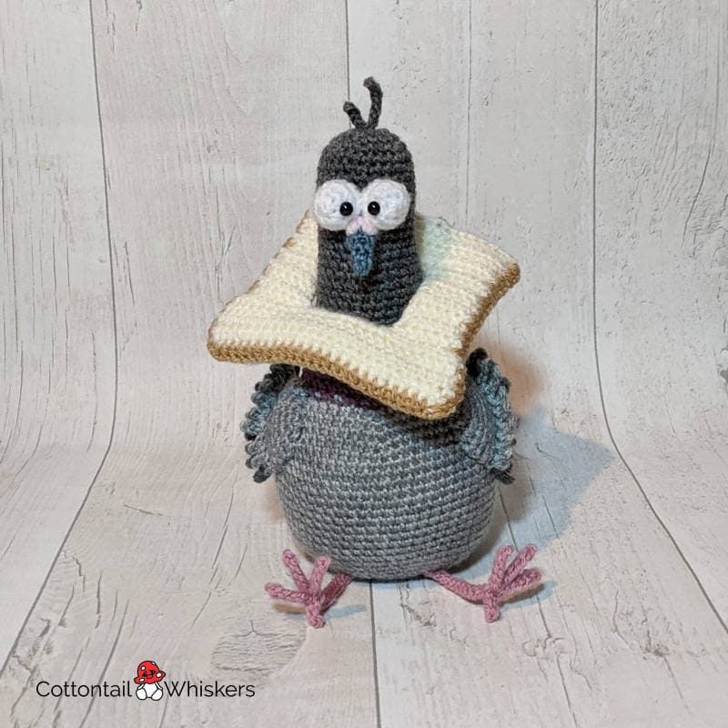 Crochet Pigeon Amigurumi Pattern Etsy