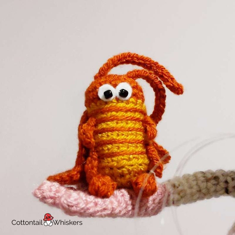 Crochet Rat & Cockroach, PDF PATTERN ONLY, Amigurumi Softie, Atticus and Splat image 7