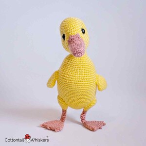 Crochet Duckling Pattern, Farm Animals, Amigurumi Duck, PDF Digital Download Tutorial image 9
