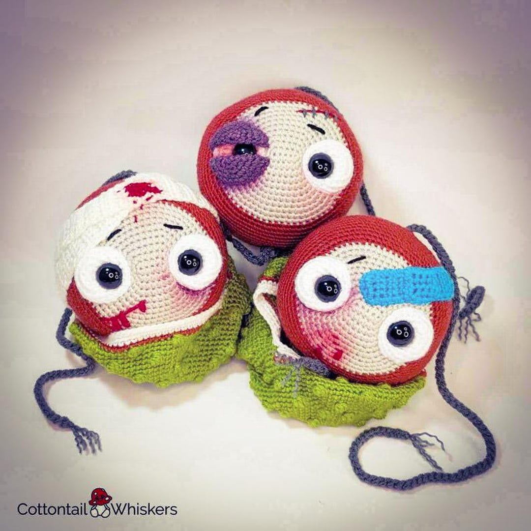 Crochet Conkers Pattern, PDF Digital Download, Amigurumi Fight Club ...