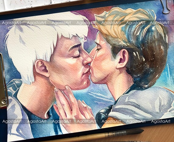 Robbe Sander Wtfock Skam Regalo Gay Romantico Regalo Del Etsy