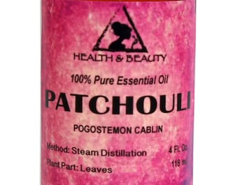 4 oz PATCHOULI ESSENTIAL OIL Organic Aromatherapy Natural 100% Pure