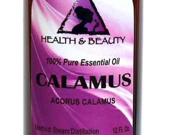 12 oz CALAMUS ESSENTIAL OIL Organic Aromatherapy Natural 100% Pure