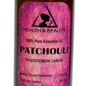 12 oz PATCHOULI ESSENTIAL OIL Organic Aromatherapy Natural 100% Pure