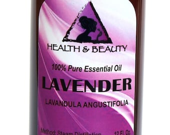 12 oz LAVENDER ESSENTIAL OIL Organic Aromatherapy Natural 100% Pure