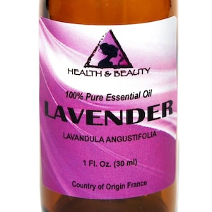 1 oz LAVENDER ESSENTIAL OIL Organic Aromatherapy Natural 100% Pure with Glass Dropper