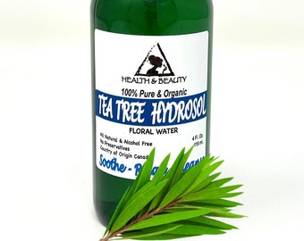 4 oz TEA TREE HYDROSOL Organic Floral Water  Pure Natural