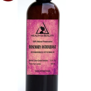 12 oz, 355 ml ROSEMARY ANTIOXIDANT Organic CO2 Extract Natural Preservative 100% Pure