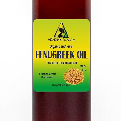 2 Oz FENUGREEK METHI OIL Organic Carrier Cold Pressed Pure Etsy