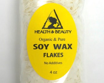 4 oz SOY AKOSOY WAX 415 Flakes Organic Vegan Pastilles For Candle Making Natural 100% Pure