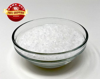 55 lb MEDITERRANEAN SEA SALT Coarse Grain Organic Crystals All Natural 100% Pure