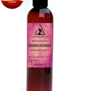 8 oz, 237 ml ROSEMARY ANTIOXIDANT Organic CO2 Extract Natural Preservative 100% Pure