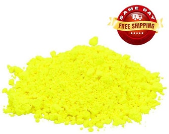 2 oz YELLOW NEON COLORANT Luxury Pigment Powder for Crafts and Soap Making Candle