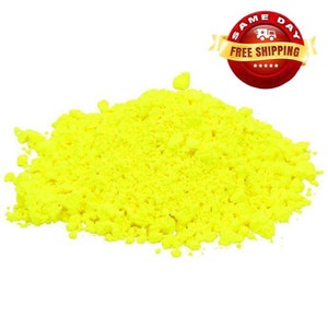 4 oz YELLOW NEON COLORANT Luxury Pigment Powder for Crafts and Soap Making Candle