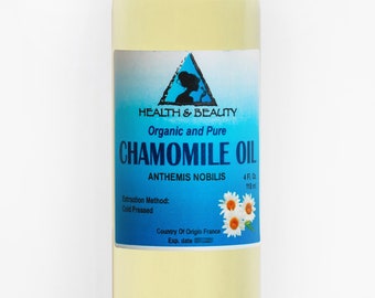 4 oz CHAMOMILE OIL ORGANIC Carrier Cold Pressed Premium Natural Fresh 100% Pure