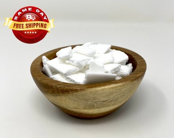 16 oz, 1 Lb SODIUM COCOYL ISETHIONATE Chips Natural Raw Material for Bubble Bath