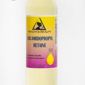 8 oz  COCAMIDOPROPYL  BETAINE COCO Betaine Natural Surfactant Liquid 100% Pure