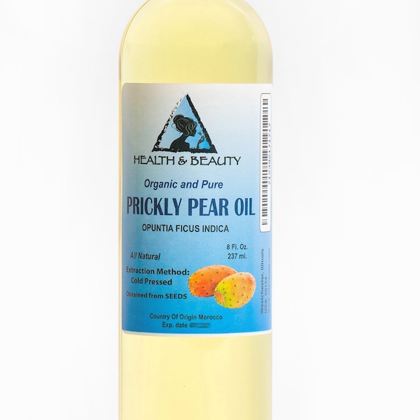 8 oz PRICKLY PEAR SEED  Oil Organic Cold Pressed Premium 100% Pure All Natural