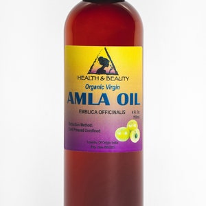 4 oz AMLA / GOOSEBERRY SEED Oil Unrefined Organic Virgin Cold Pressed  Pure