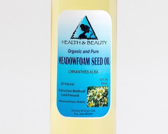 24 oz MEADOWFOAM SEED OIL Organic Carrier Cold Pressed 100% Pure