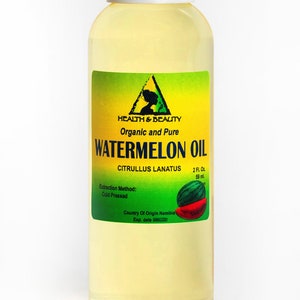 2 oz WATERMELON SEED OIL Organic Cold Pressed 100% Pure All Natural