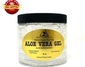 16 oz ALOE VERA GEL Organic Cold Pressed Premium Moisturizer Natural 100 Pure Raw Material