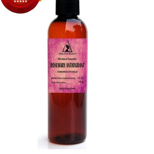 4 oz, 118 ml ROSEMARY ANTIOXIDANT Organic CO2 Extract Natural Preservative 100% Pure
