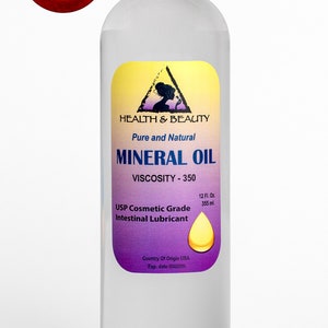 36 oz MINERAL Oil 350 Viscosity NF 100% Pure