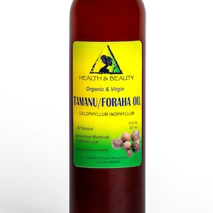 8 oz TAMANU / FORAHA OIL Organic Cold Pressed Fresh Pure
