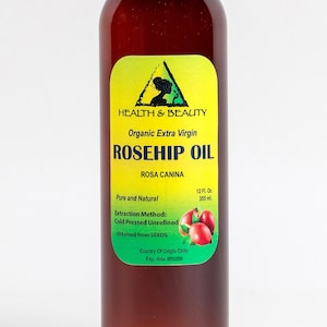 36 oz ROSEHIP SEED Oil UNREFINED Organic Extra Virgin Cold Pressed Pure