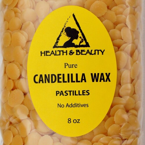5 Lb CANDELILLA WAX Flakes Organic VEGAN Pastilles Beards Etsy