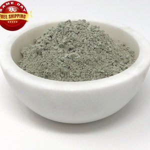 8 oz FRENCH GREEN CLAY Organic Face Mask Exfoliating Powder