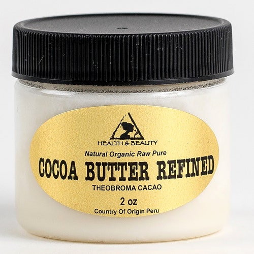2 Oz COCOA / CACAO BUTTER Ultra Refined Organic Fresh Natural Etsy