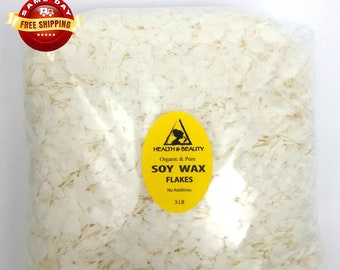 Golden soy akosoy wax flakes organic vegan pastilles for candle making  natural 100% pure 12 oz buy