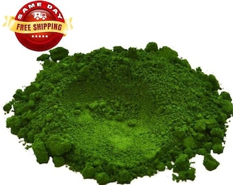 1 oz - Chromium Green Oxide Pigment Powder, Cosmetic Grade