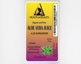 32 oz ALOE VERA JUICE Organic Premium Moisturizer Natural 100% Pure Raw Material