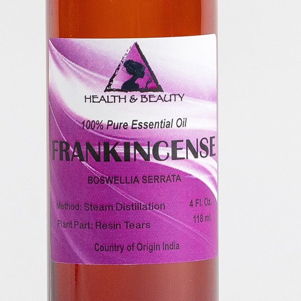 4 oz FRANKINCENSE / OLIBANUM ESSENTIAL Oil Organic Aromatherapy Natural 100% Pure