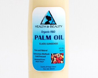 PALM OIL RBD ORGANIC CARRIER COLD PRESSED PURE 2 OZ 