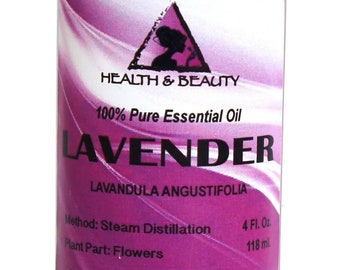 4 oz LAVENDER ESSENTIAL OIL Organic Aromatherapy Natural 100% Pure